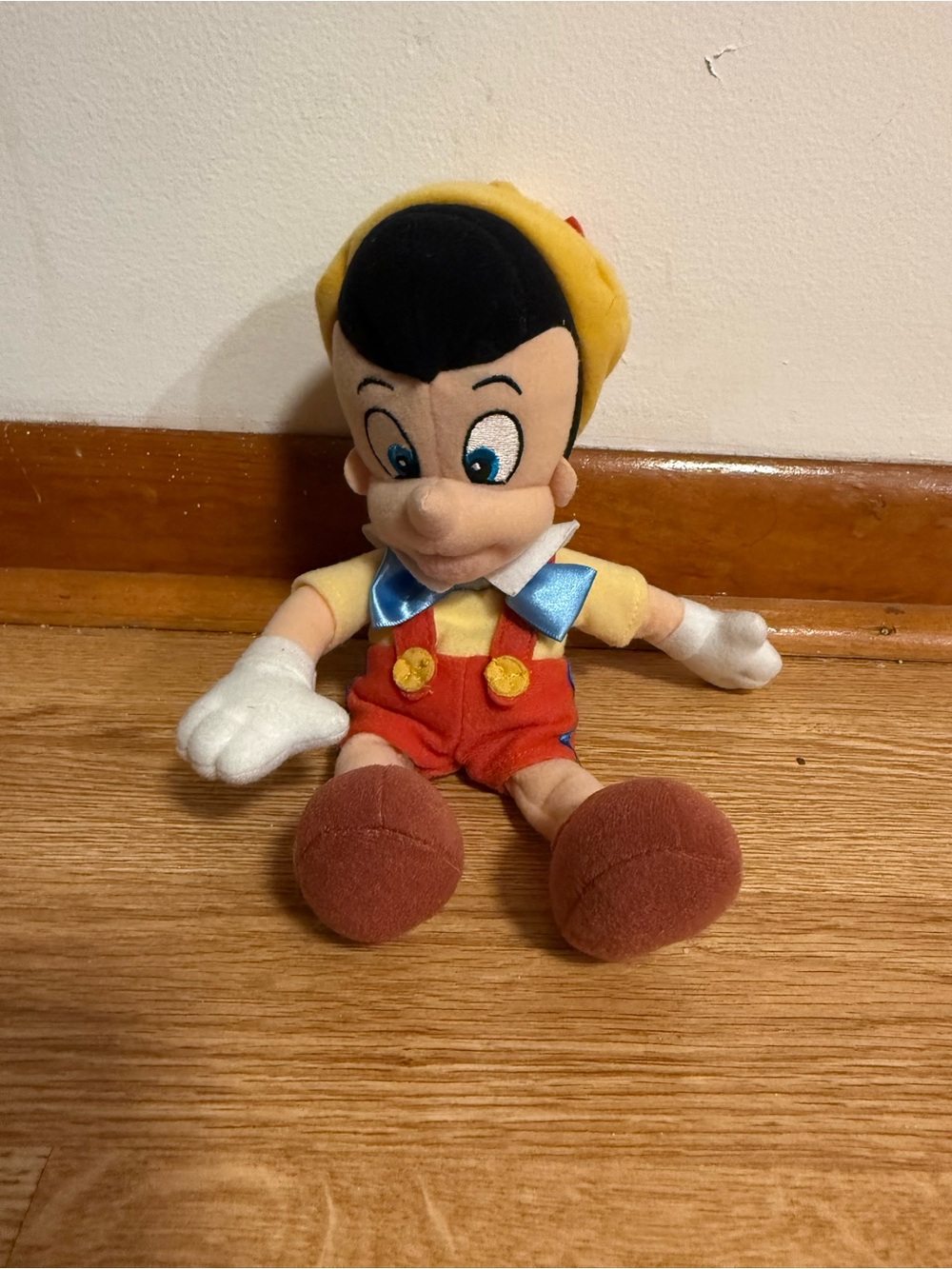 Disney Classics Star Bean Plush Pinocchio Mattel 9"